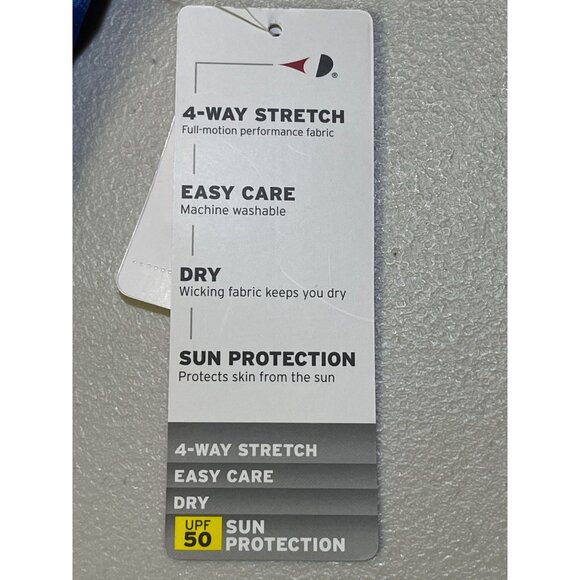 Grand Slam Mens Size 38 Blue Camo Print Golf Shorts 4-Way Stretch - Picture 7 of 12